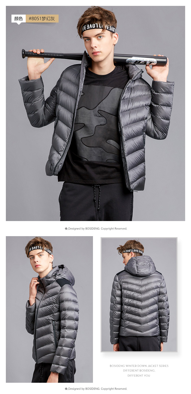 Blouson homme BOSIDENG    - Ref 3123054 Image 23