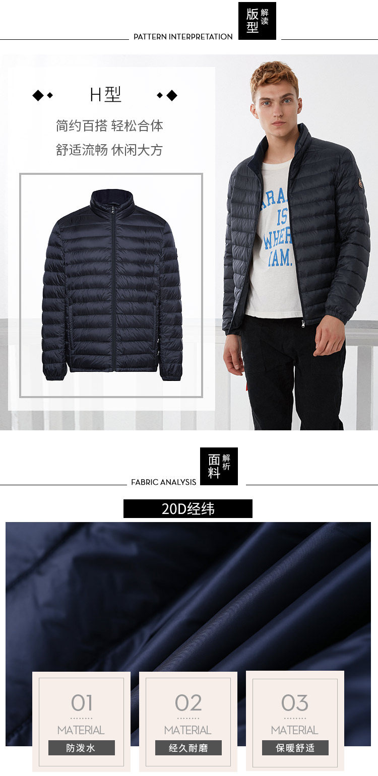 Blouson homme BOSIDENG    - Ref 3120803 Image 11