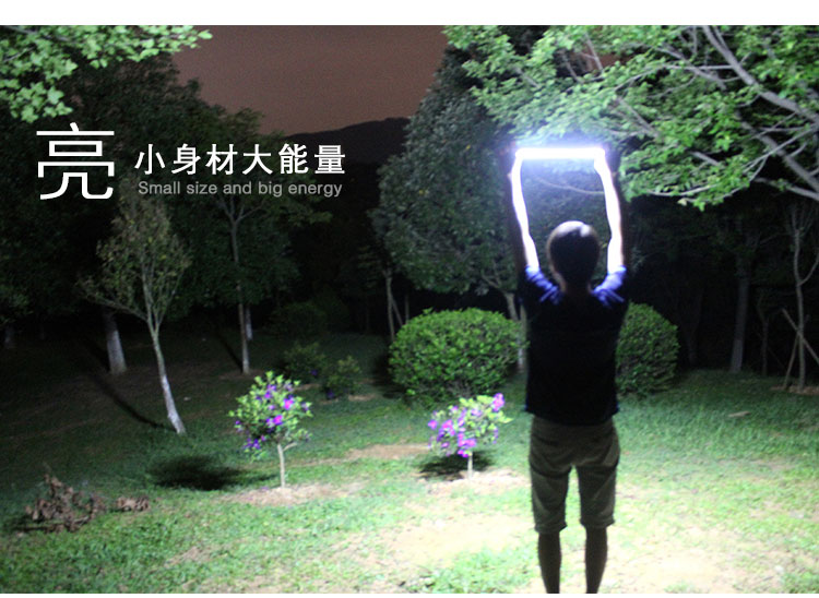 Kang Ming LED Nhà khẩn cấp Đèn lều Đèn cắm trại Đèn sạc điện ngoài trời Mất điện Đèn lồng đèn pin led lenser