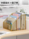 Desktop File Rack Folder Storage Box Metal Office Iron Art Multi-Layer File Classification Organizer Desk Document Storage Rack Office Supplies Book Stand File Organizer Basket Book Stand Rack
