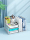 Metal File Rack Office Desk Organizer File Storage Rack Office Supplies File Storage Box Desktop Book Stand File Frame A3 A4 Paper Document Organizer Desktop File Folder Bookshelf