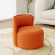 Solid Wood Stool with Backrest for Home Use, Small Chair with Swivel Wheels, Household Low Stool, Mobile Sofa Stool, Soft Cushioned Shoe-Changing Stool