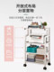 Printer Storage Rack, Floor-Standing Mobile Desk-Side Multi-Layer Copier Stand, Multi-Functional Office Storage and Organization Rack