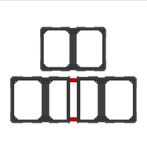 New buried carpet sensor Door concealed acoustic magnetic anti-theft door Clothing anti-theft alarm intelligent system
