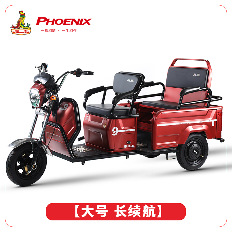 New electric vehicle adult elderly generation steps to pick up children's goods for domestic passenger and cargo electric tricycles