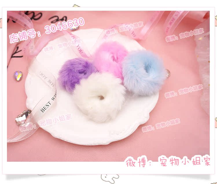 Một cặp tóc rậm lông Nhật Bản cô gái mềm mại Nhật Bản Lolita Lolita đôi tóc đuôi ngựa cô gái giả tóc thỏ dây hộp kẹp tóc cho bé gái
