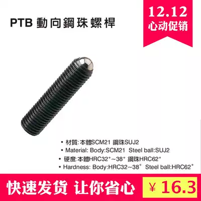 PTB1-09108 Steel ball screw PTB1-0306 PTB1-0408 PTB1-0508 0608