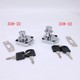 Concord XieHe desk drawer lock core furniture hardware showcase drawer lock flat tongue oblique house 22/32