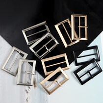 Belt back strap Trouser Lock Accessories Women Metal Day Character Button Adjustment Buckle Subhook Decorative Wind Large Clothing Button Ring Buckle