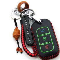  Car steel ring keychain pendant Olive core carving Buddha hand safety ward off evil spirits Bent on giving gifts to Buddhas hands together