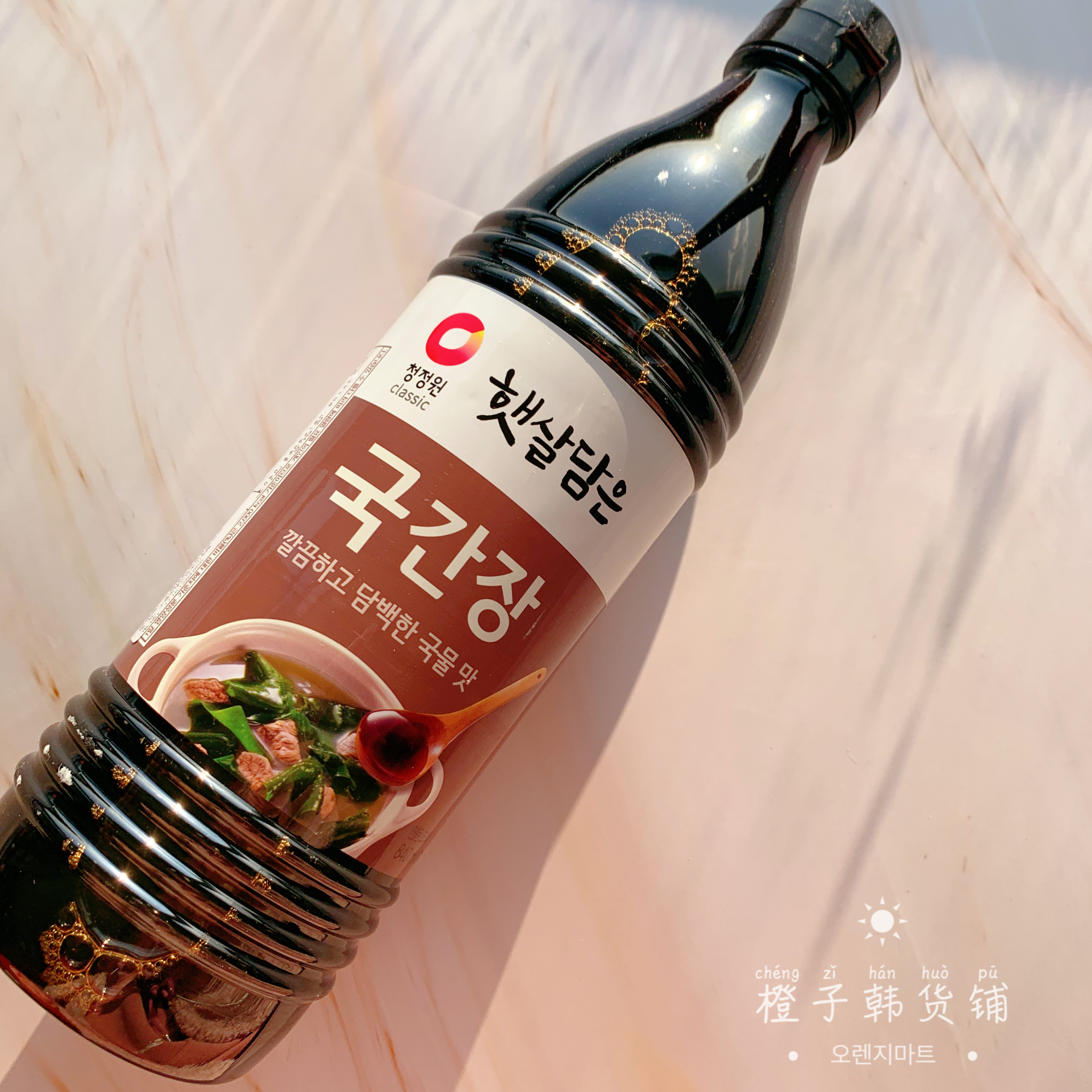 South Korea Imported Clean Garden Kelp Soup With Soy Sauce 840ml No Add Stew Han-style Cuisine Condiment
