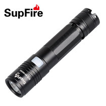 New SupFire Shenhuo A5 strong light flashlight USB charging LED mini waterproof outdoor riding flashlight