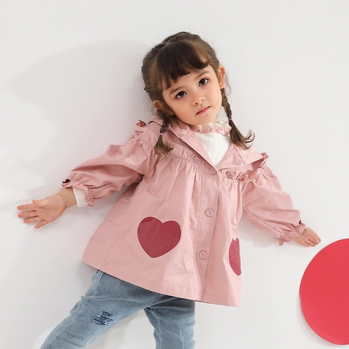 Демисезонная детская куртка с капюшоном, ветрозащитный зимний кардиган для принцессы, детский пуховик для девочек, детская одежда