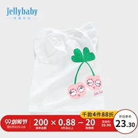 Bé gái tay ngắn 1 tuổi 3 quần áo trẻ em bé gái mùa hè hè trẻ em quần áo mùa hè bé 4 áo thun trắng - Áo thun quần áo trẻ em giá rẻ