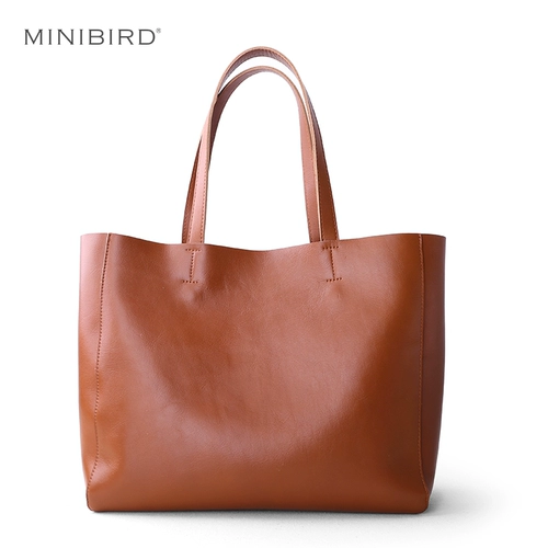 Кожаная вместительная и большая сумка через плечо на одно плечо, воловья кожа, из натуральной кожи