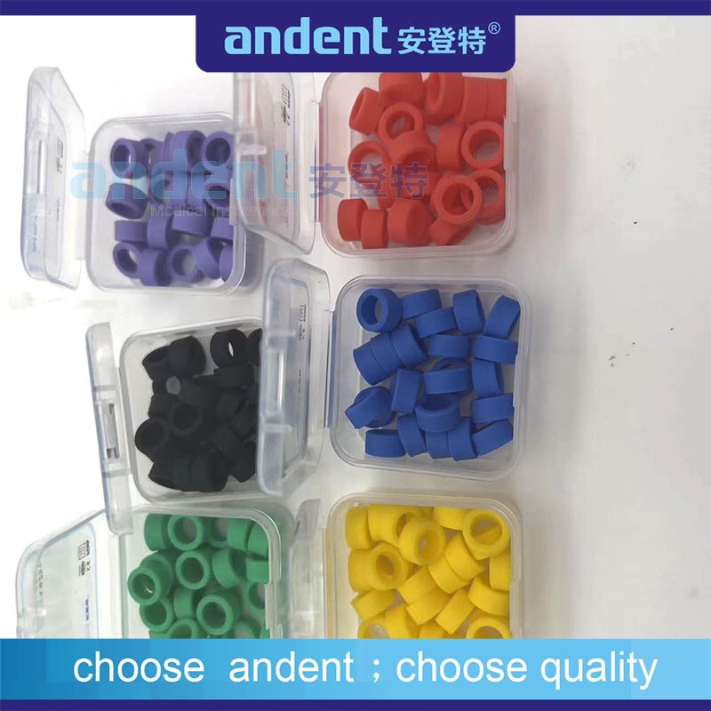 Andent Professional Disinfection Classification Color-Coded Rings, High-Temperature Resistant Colored Silicone Identification Rings, Oral Instrument Identification Rings Andent Professional Disinfection Classification Color-Coded Rings, High-Temperature Resistant Colored Silicone Identification Rings, Oral Instrument Identification Rings