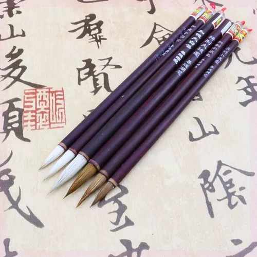 Мягкая волоса масла кисти краска краска для краски золото чистота специальная бамбуковая шеста для ремонта мебели.