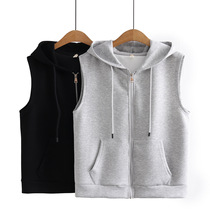 Fat MM Autumn New simple pure salad zipper shade appears thin leisure horse jacket