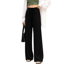 Shangxiu large size womens 2021 summer clothes New wear high waist loose casual wide leg pants tide