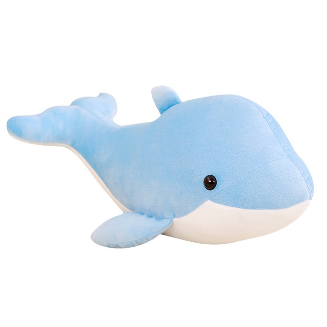 ງາມ plush toy ຂອງປະທານແຫ່ງວັນເດັກນ້ອຍ dolphin simulation rag doll doll ນ້ອຍຫມອນສາວງາມ