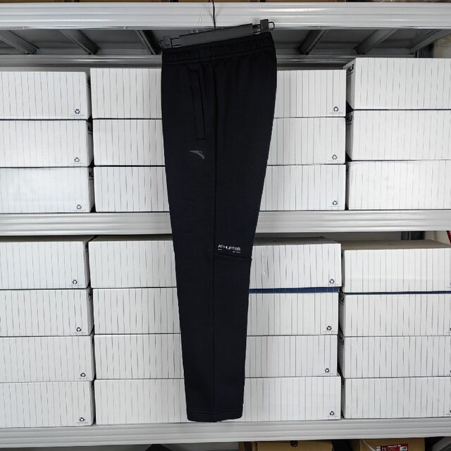 Anta Men's Pants 2025 Spring New Casual Straight-Leg Versatile Sweatpants Breathable Knit Sports Long Pants 152517312