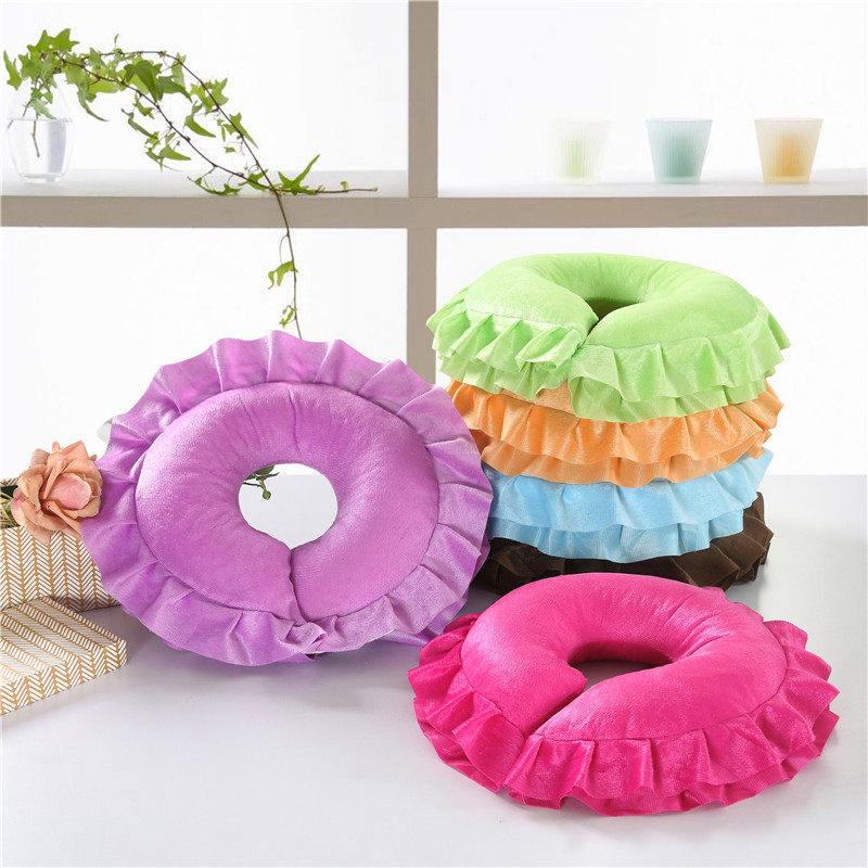 Beauty salon bed face pillow face cushion removable and groveling pillow U type pillow groveling pillow meme body bed Hole Pillow Massage Pillow special price