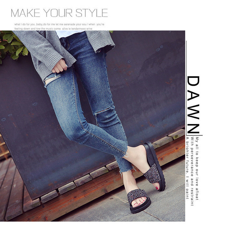 Sandales femme en fibre superfine - Ref 2667047 Image 13