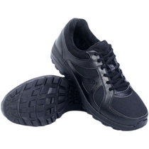 Training shoes men's black wear-resistant running shoes summer mesh fitness plus velvet rubber shoes men's construction site liberation training shoes winter