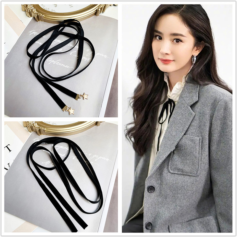 Korean Style Preppy Hand-Tied Shirt with Bow Tie, Ribbon, Universal Solid Color Jk Bow Tie Trendy Necktie Korean Style Preppy Hand-Tied Shirt with Bow Tie, Ribbon, Universal Solid Color Jk Bow Tie Trendy Necktie