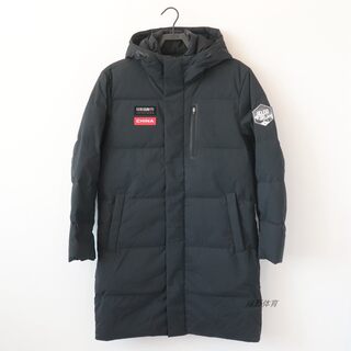 Anta men's down jacket windbreaker medium long jacket warm windproof water repellent hooded sports top 152517912n