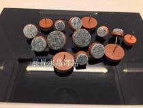 Mute non-slip heightening cabinet tables and chairs sofa floor mat white floor nail plastic thickened nylon moisture-proof floor nail