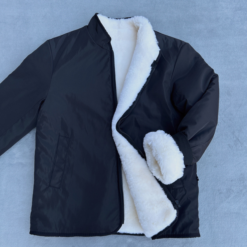 Wool Cotton Jacket for Men, Fur Integrated Coat, Thick Fleece-Lined, Northeastern Sheepskin Jacket, Winter Cotton Coat for Middle-Aged and Elderly, Windproof Wool Cotton Jacket for Men, Fur Integrated Coat, Thick Fleece-Lined, Northeastern Sheepskin Jacket, Winter Cotton Coat for Middle-Aged and Elderly, Windproof