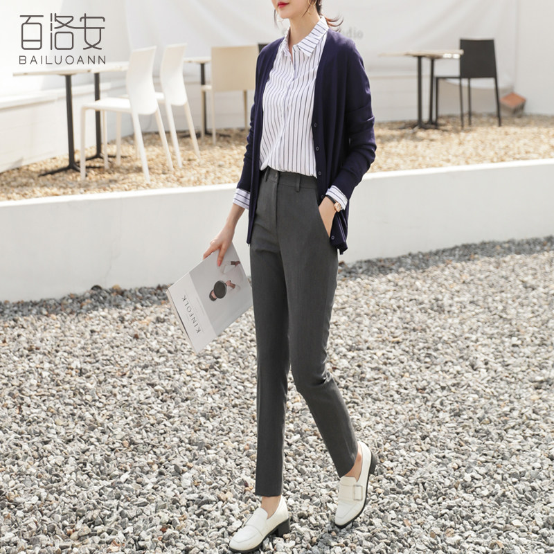 100 Logan V neckline cardigan shirt cardigan short spring dress new Korean version 100 hitch long sleeves small outer hitch slim fit jacket
