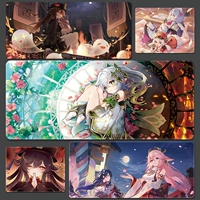 Genshin Impact, большая мышка, ноутбук, клавиатура, настольный коврик, делается под заказ