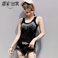 Tide, топ с чашечками, хлопковая майка топ, футболка без рукавов, популярно в интернете