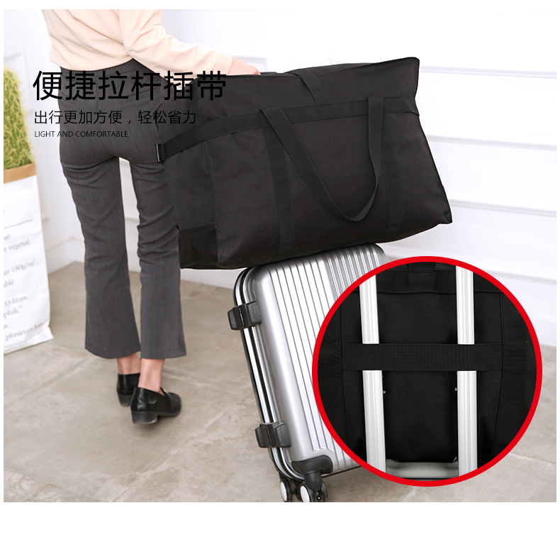 Túi chống nước Oxford du lịch xách tay dung lượng lớn túi hành lý túi duffel dày túi di chuyển 158 gói vận chuyển hàng không túi xách du lịch