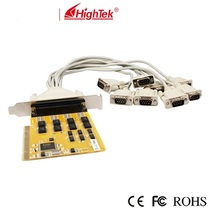 Hightek originally installed Haitai HK-808 Industrial grade PCI turn 8 port of RS232 string card 8 strings of card