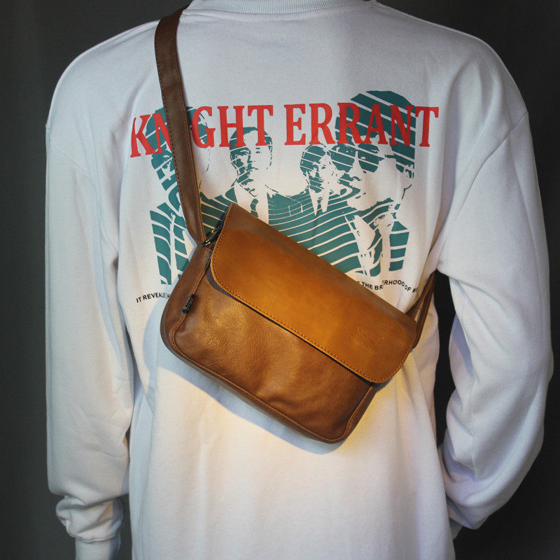 Boomer original men's single shoulder bag Leisure Japan-ROK men's bag skew satchel cross-pack male and female mobile phone small square bag chest bag