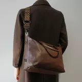 Вместительная и большая сумка на одно плечо подходит для мужчин и женщин, портативная барсетка, сумка через плечо