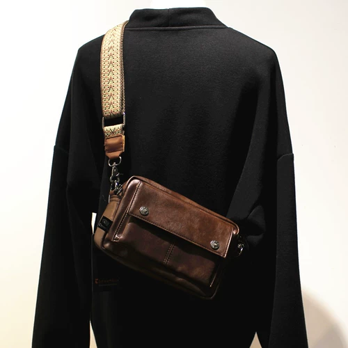 Мужская сумка Threebox, новая маленькая сумка-почтальон, модная молодежная сумка через плечо, уличная сумка для мобильного телефона, повседневная сумка через плечо