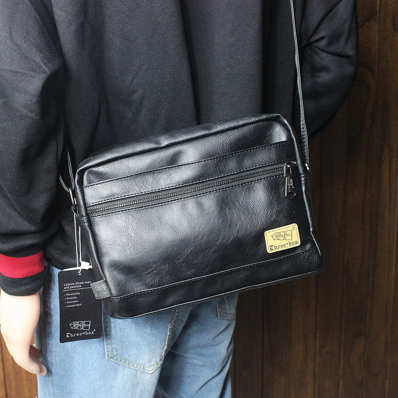 2019 New Threebox Single Shoulder Bag Male Slip Bag Bag Bag for Backpack Couple Sabble