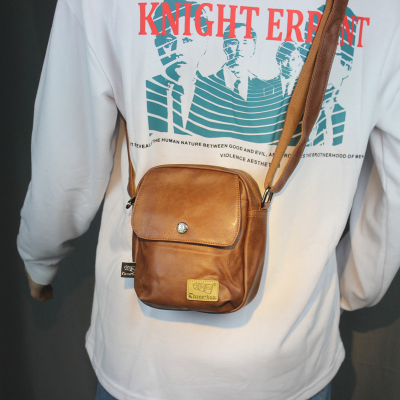 New summer small backpack men's one-shoulder sports small bag messenger bag trend chest bag riding small shoulder bag mobile phone bag