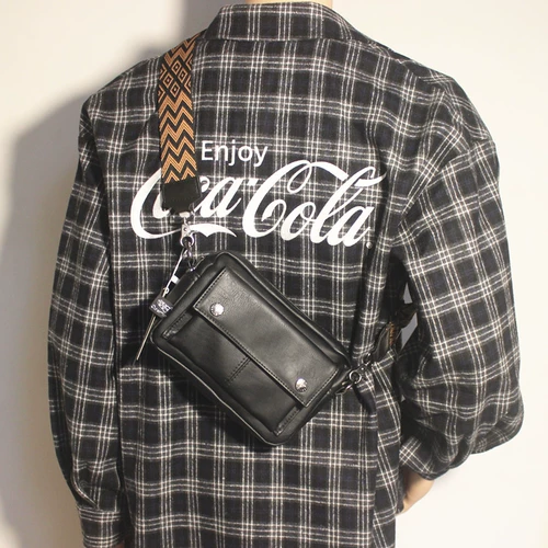 Трендовая сумка на одно плечо для отдыха, сумка через плечо, небольшая сумка, в корейском стиле