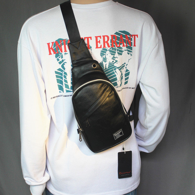 Boomer Chest Bag Men's Student Cortex Small Shoulder Bag Casual Trend Han Edition Single Shoulder Bag Men's Slanted Satchel sport Cross-pack