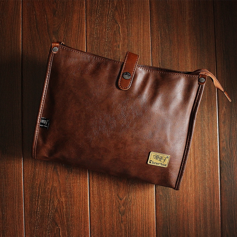 New trendy men's bag single shoulder bag Postman Skew Satchel Bag Retro Men Casual Bag Ipad Satchel Bag