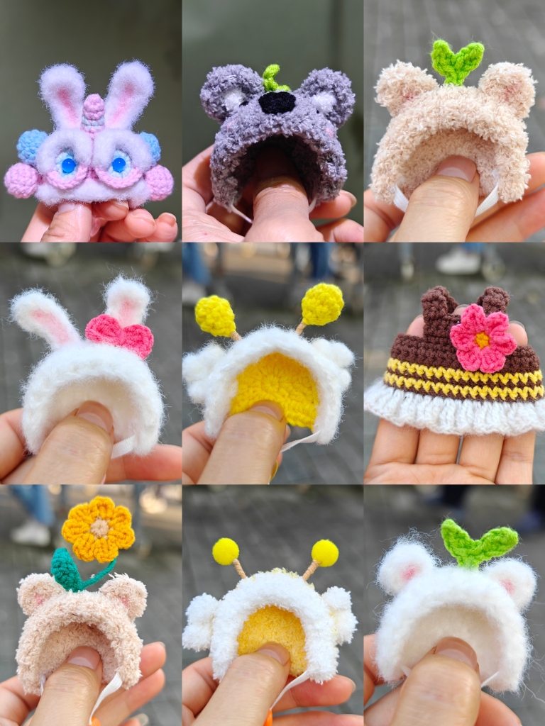 Golden Silk Bear Hamster Squirrels Dutch Pig Pets Handmade Wire Weave Backpack Clothes Hat Traction Rope Trinket Net Red-Taobao