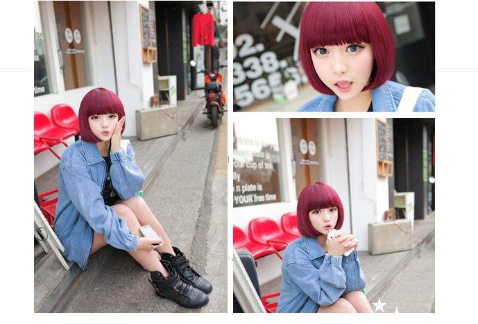 Perruque OTHER   cheveux raides Court - Ref 2612631 Image 17