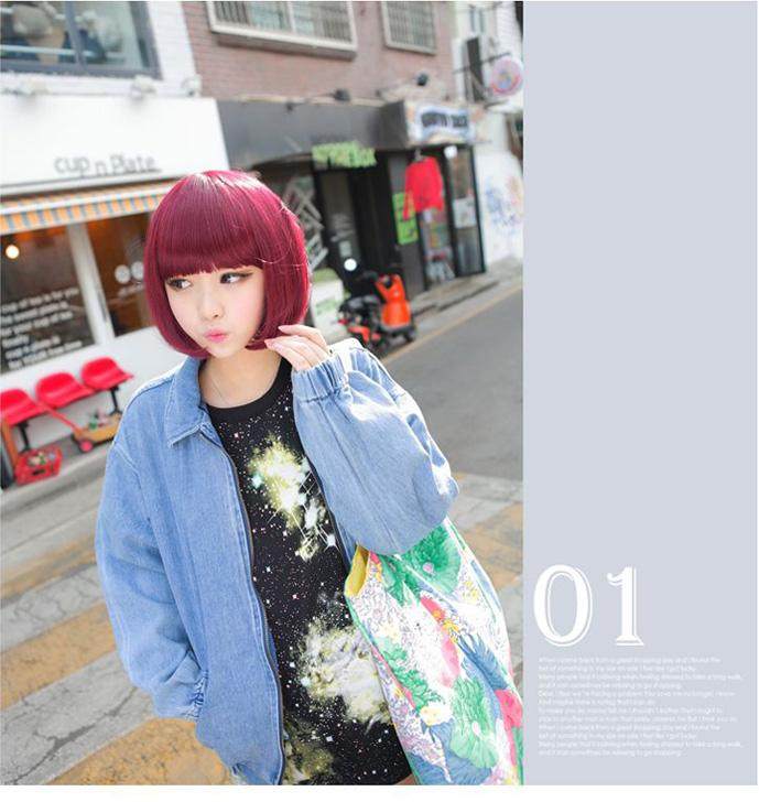 Perruque OTHER   cheveux raides Court - Ref 2612631 Image 7