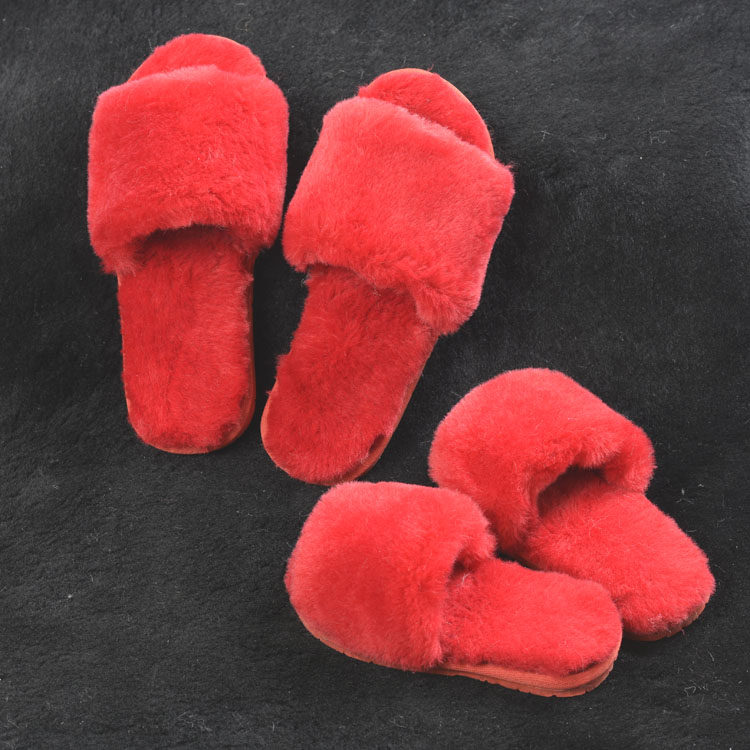 Pantoufles enfants en suède pour Toute saison - semelle tendon - Ref 987182 Image 11