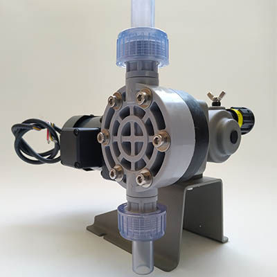 Longhigh machine homegrown mechanical diaphragm Add metering pump flocculant PAM corrosion resistant PVC